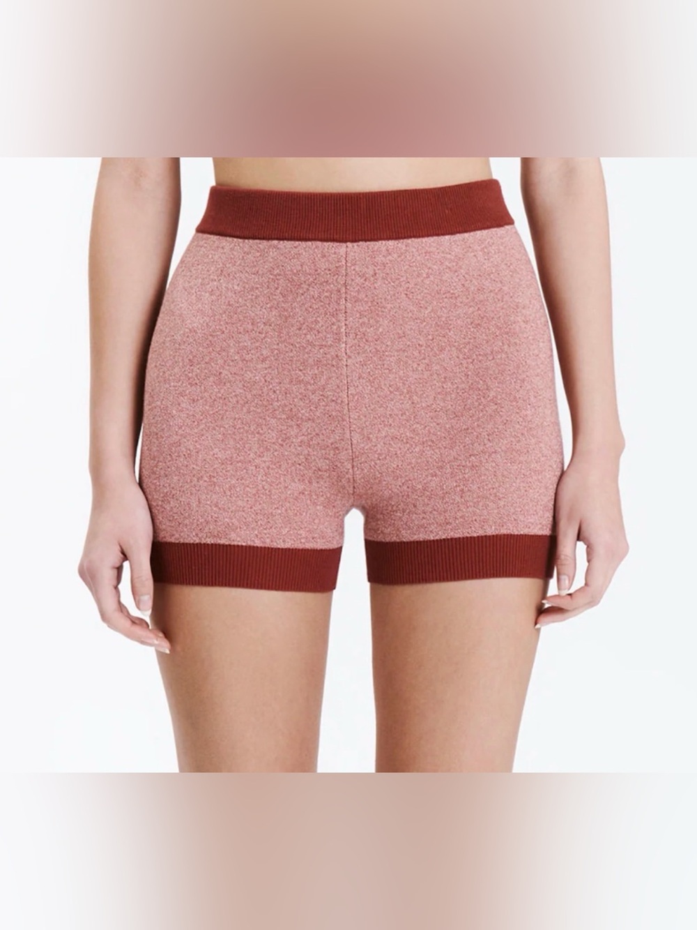 Nude Lucy Active Organic Cotton Knit Shorts